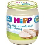 HiPP Purè di tacchino biologico 1×125 g, antipasto di carne per bambini