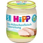 HiPP Purè di tacchino biologico 1×125 g, antipasto di carne per bambini