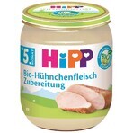 HiPP Purè di tacchino biologico 1×125 g, antipasto di carne per bambini