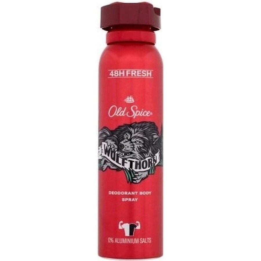 OLD SPICE SPRAY WOLFDORN 1×150 ml, Deodorant