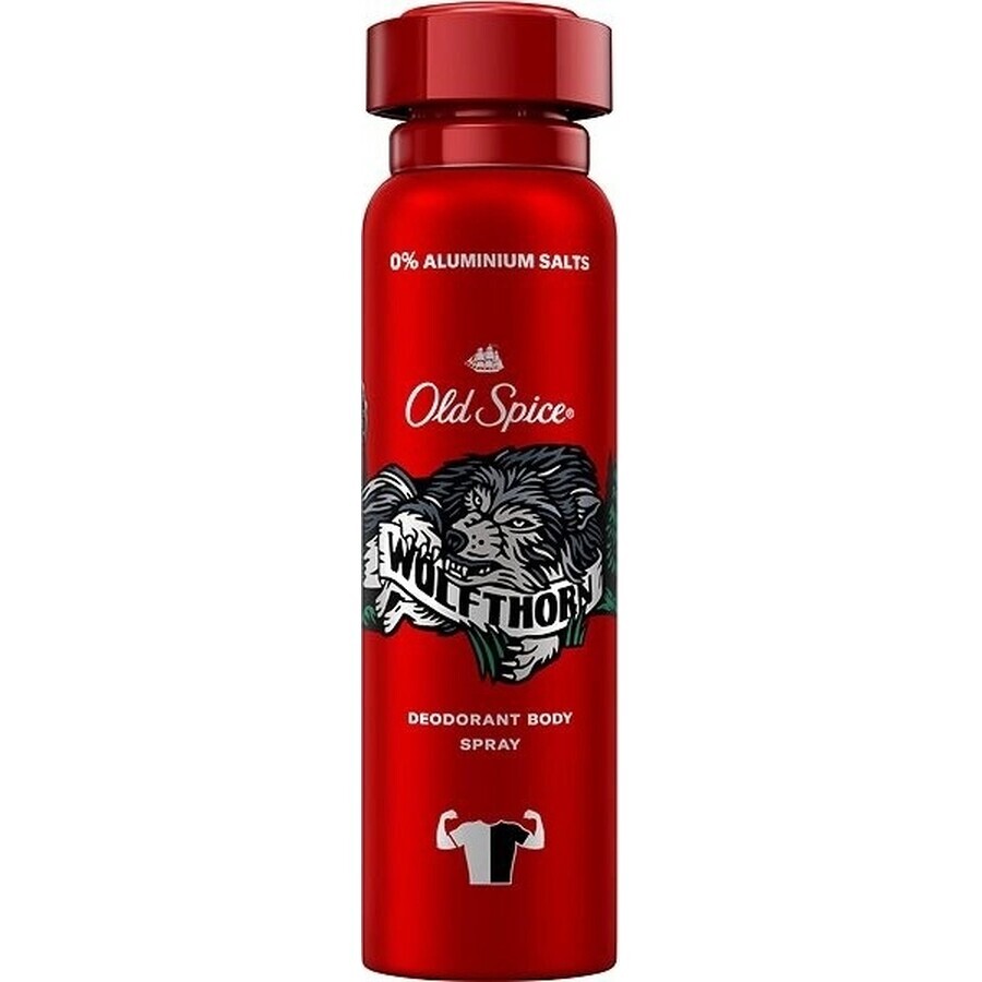 OLD SPICE SPRAY WOLFDORN 1×150 ml, Deodorant