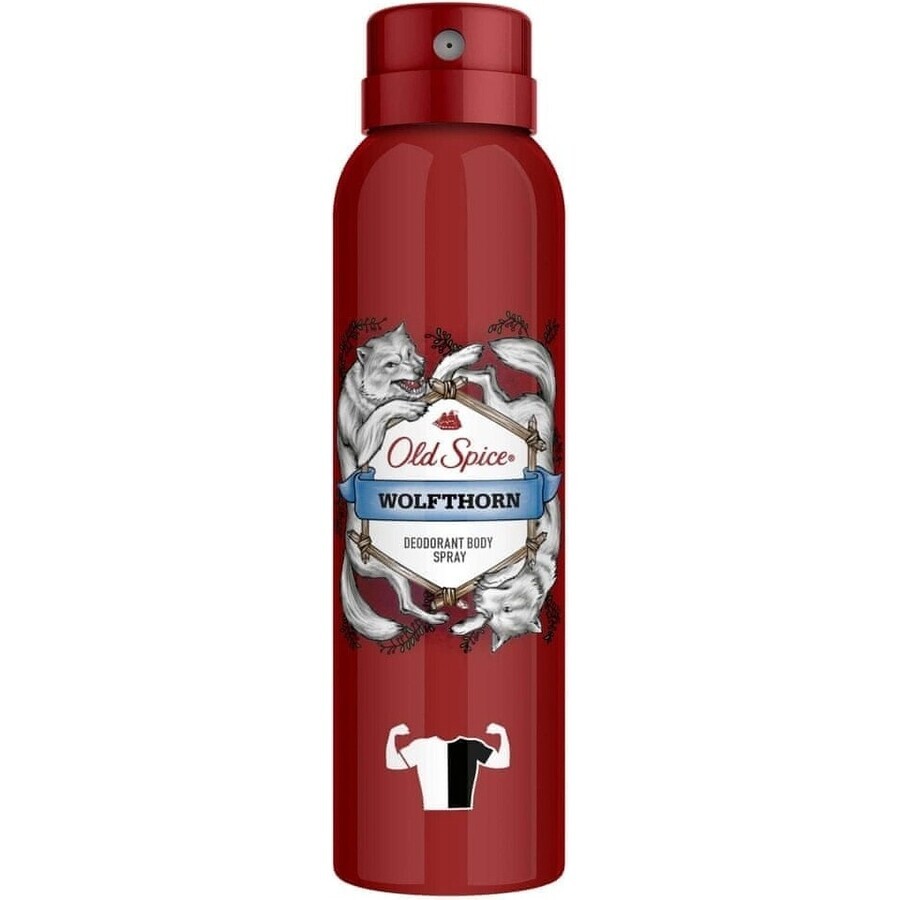 OLD SPICE SPRAY WOLFDORN 1×150 ml, Deodorant