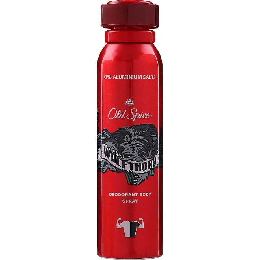 OLD SPICE SPRAY WOLFDORN 1×150 ml, Deodorant