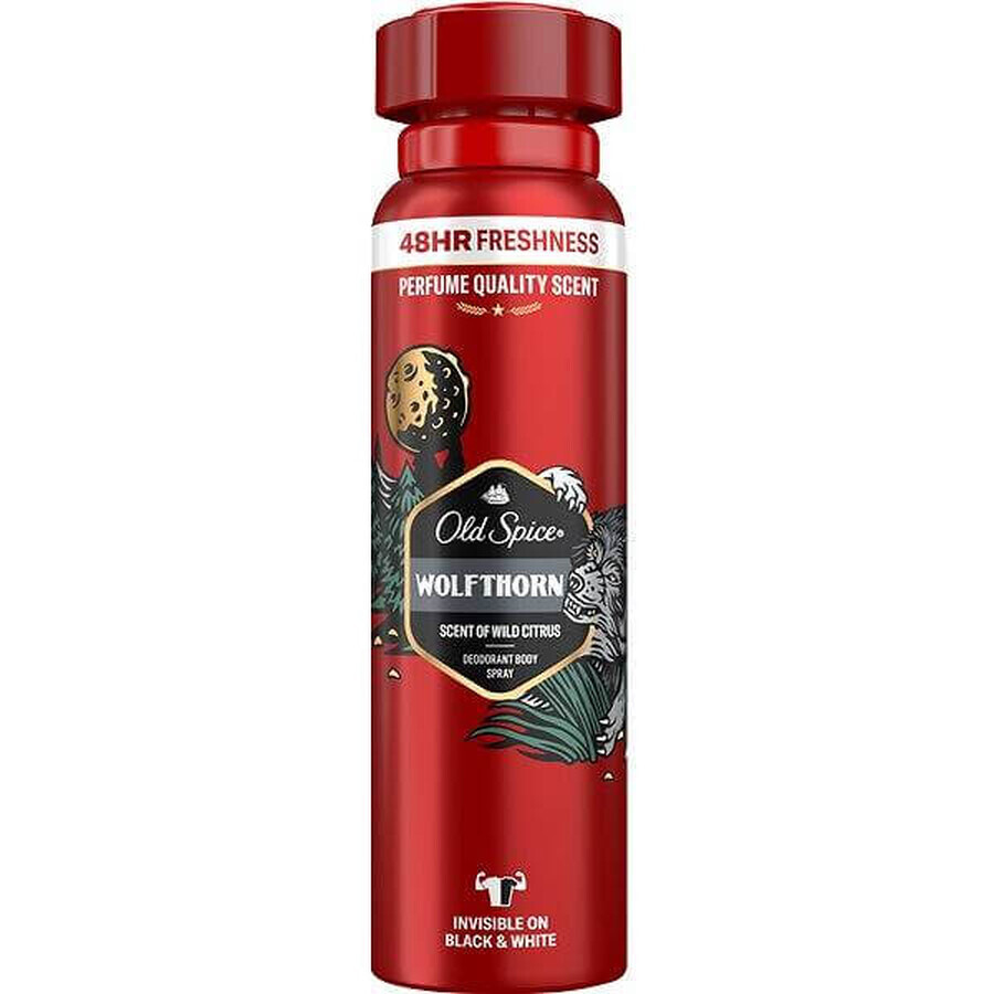 OLD SPICE SPRAY WOLFDORN 1×150 ml, Deodorant