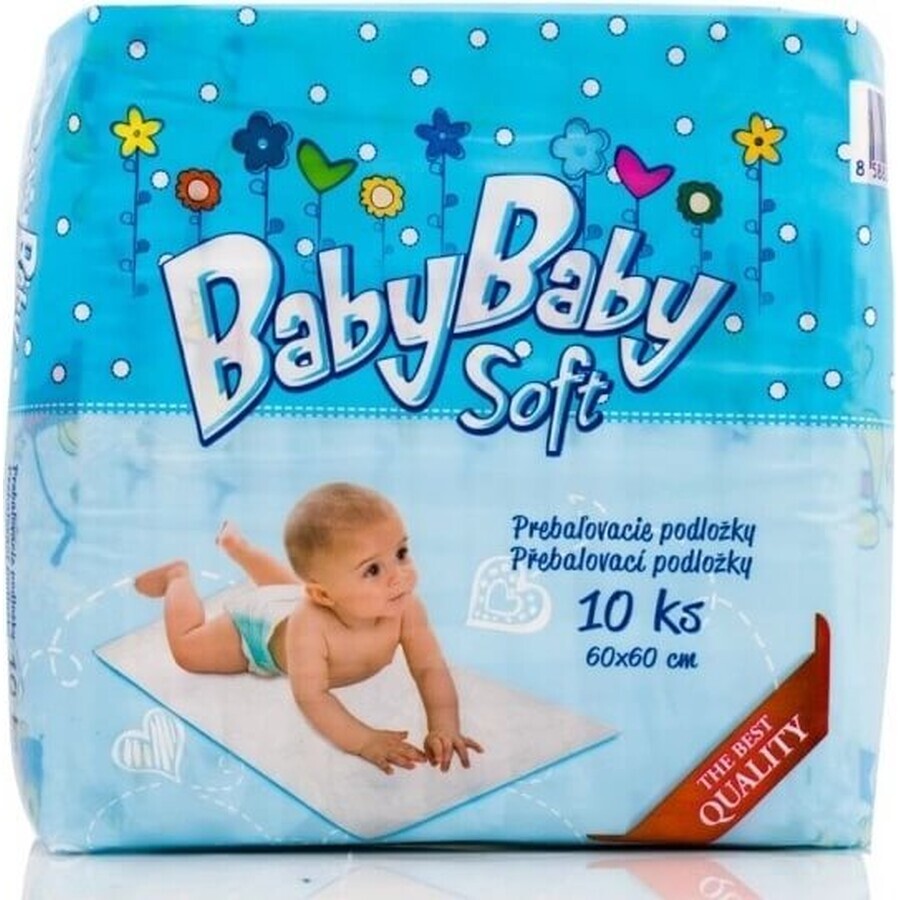 BabyBaby Soft Wickelauflagen 1×10 Stk. Wickelauflagen