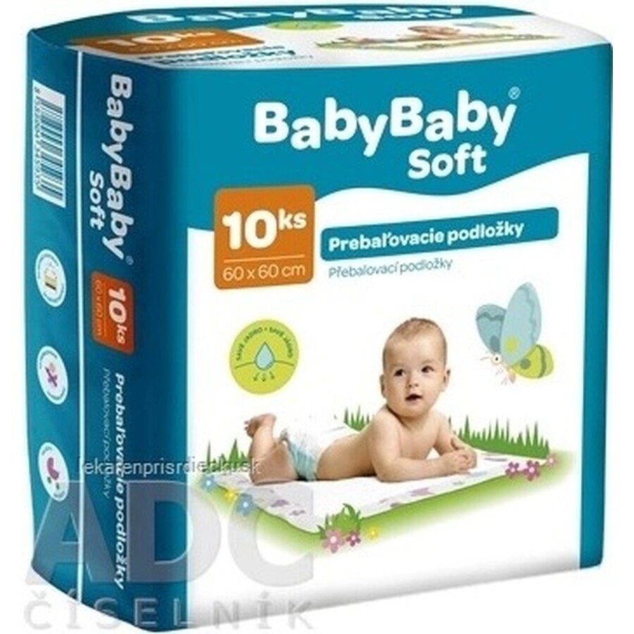 BabyBaby Soft Wickelauflagen 1×10 Stk. Wickelauflagen