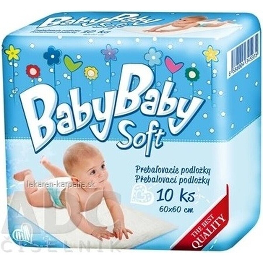 BabyBaby Soft Wickelauflagen 1×10 Stk. Wickelauflagen