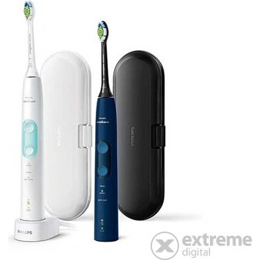 Philips Sonicare 5100 HX6851/34 1+1 1×1 Set, Schallzahnbürste 2 Stück