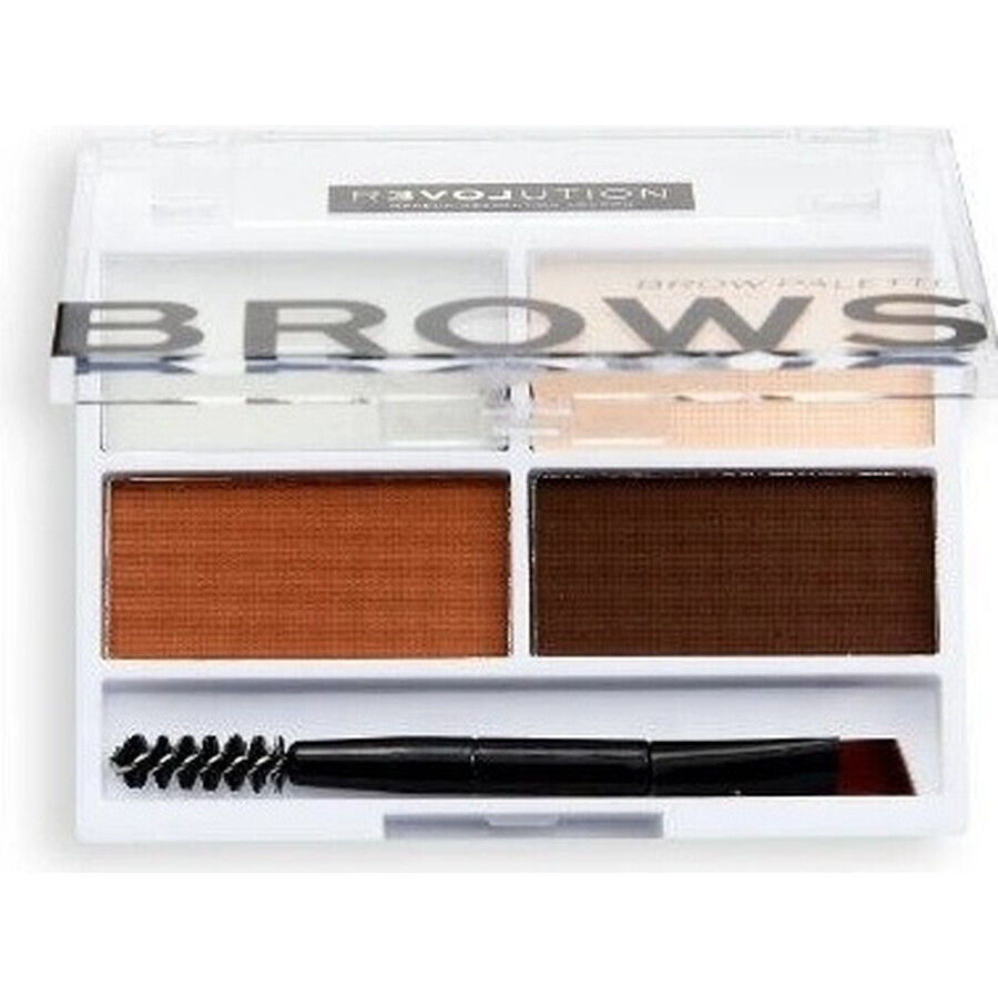 Revolution Relove, Colour Cult Medium, kit de soin des sourcils 1×3.20 g, kit de soin des sourcils