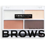 Revolution Relove, Colour Cult Medium, kit de soin des sourcils 1×3.20 g, kit de soin des sourcils