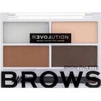 Revolution Relove, Colour Cult Medium, kit de soin des sourcils 1×3.20 g, kit de soin des sourcils