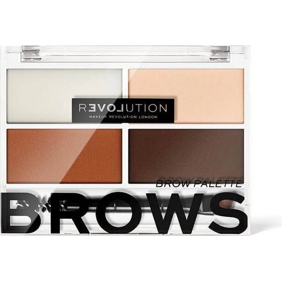 Revolution Relove, Colour Cult Medium, kit de soin des sourcils 1×3.20 g, kit de soin des sourcils