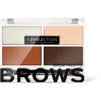 Revolution Relove, Colour Cult Medium, kit de soin des sourcils 1×3.20 g, kit de soin des sourcils