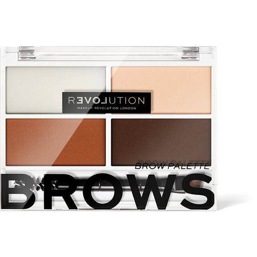 Revolution Relove, Colour Cult Medium, kit de soin des sourcils 1×3.20 g, kit de soin des sourcils