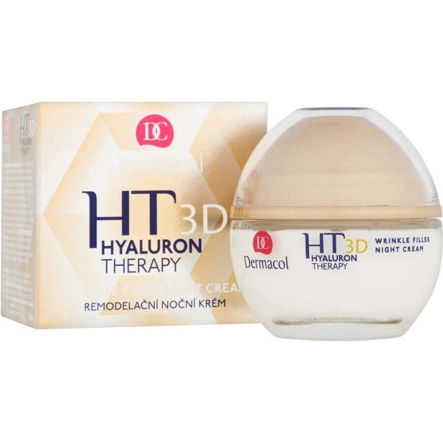 DERMACOL HYALURON THERAPY 3D Nachtcreme 1×50 ml, Nachtcreme