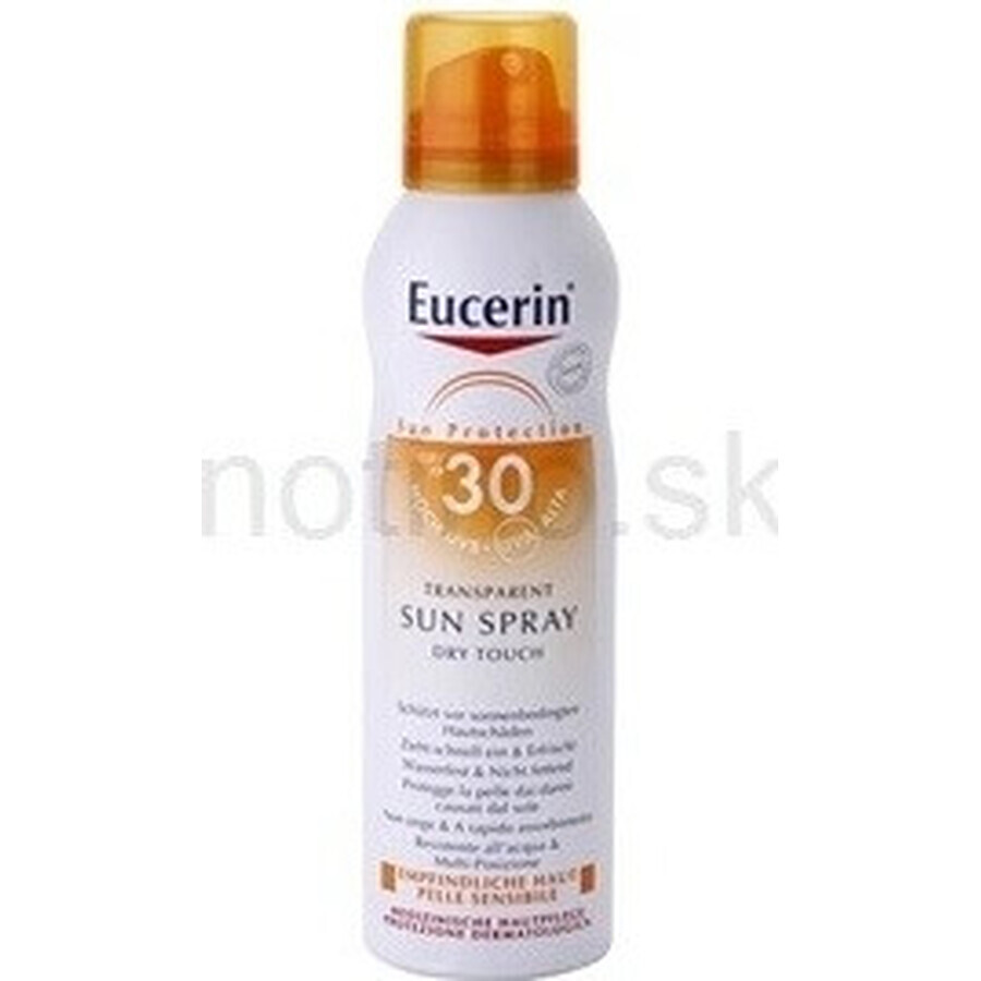 Eucerin SUN OIL CONTROL SPF 30 spray 1×200 ml pour peau sensible