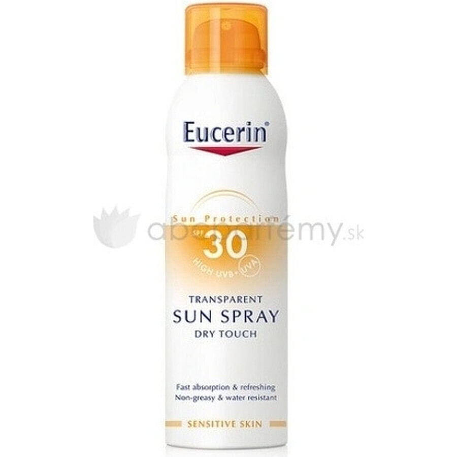 Eucerin SUN OIL CONTROL SPF 30 spray 1×200 ml pour peau sensible