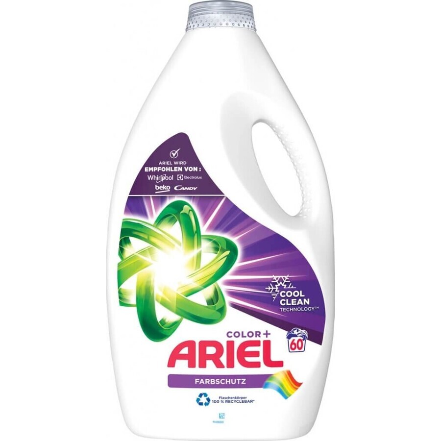 ARIEL GEL 3L / 60PD COLOR CLEAN&FRESH 1×3000 ml, gel de spălare