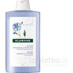 KLORANE Bio-Flachs-Shampoo 1×200ml, Shampoo für feines Haar ohne Volumen