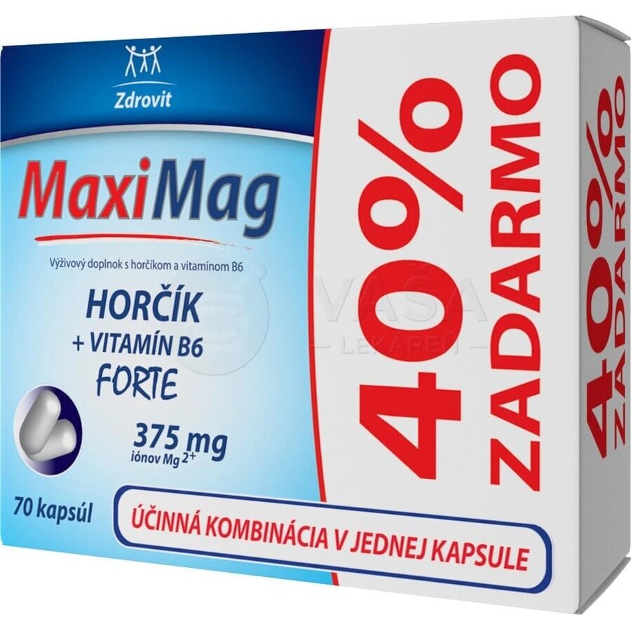 MaxiMag 40% frei 1×70 cps, 50+20 Kapseln