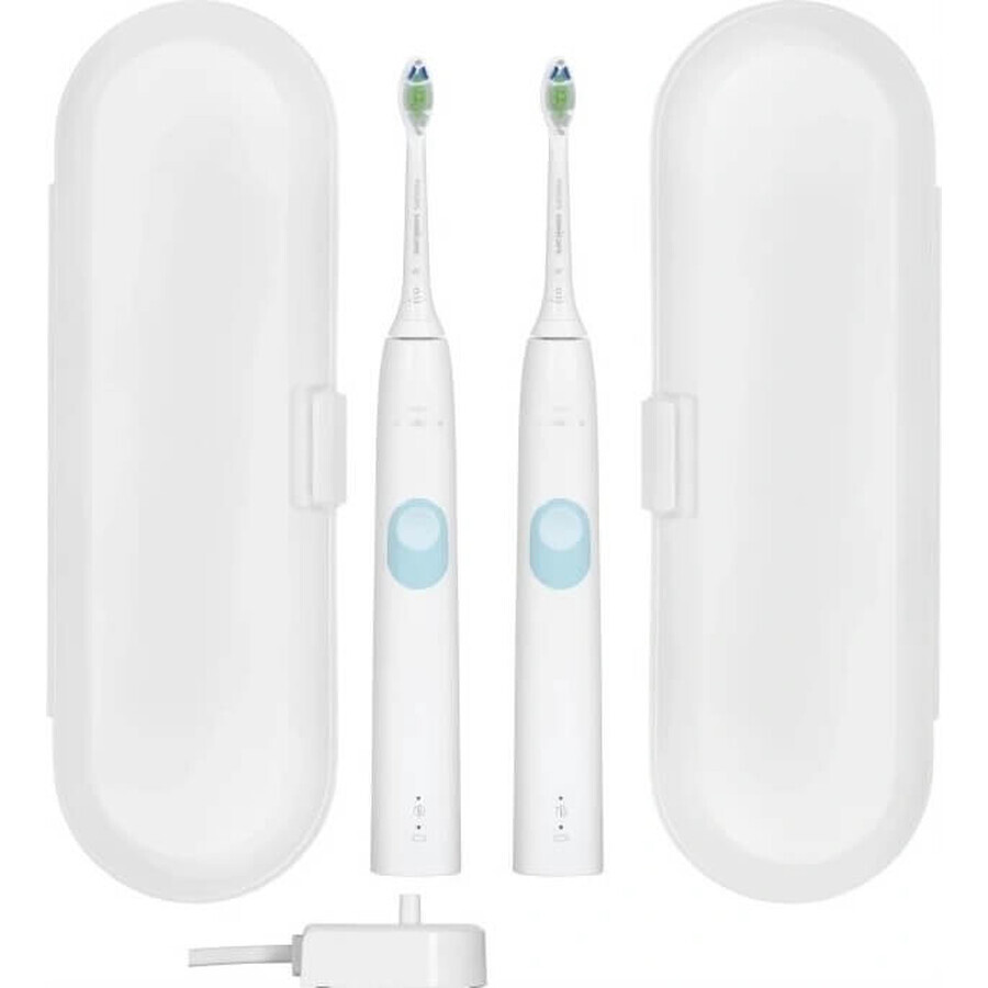 Philips Sonicare 4300 HX6807/35 1+1 1×1 Set, Schallzahnbürste 2 Stück