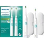 Philips Sonicare 4300 HX6807/35 1+1 1×1 Set, Schallzahnbürste 2 Stück