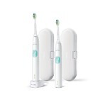 Philips Sonicare 4300 HX6807/35 1+1 1×1 Set, Schallzahnbürste 2 Stück