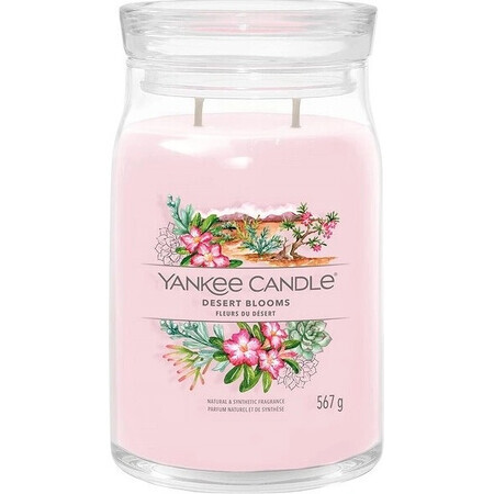 Yankee Candle - Große Signature Wüstenblüten 1×567g, Duftkerze