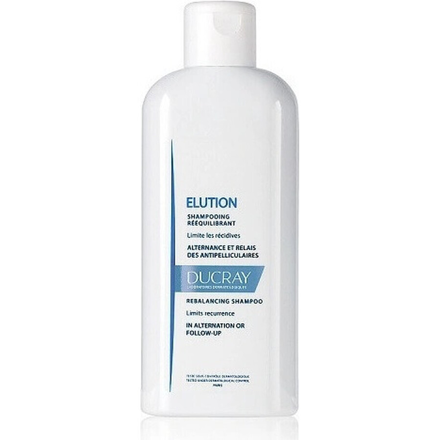 DUCRAY Elution Hoofdhuid Rebalancing Shampoo 1×200 ml, Hoofdhuid Rebalancing Shampoo