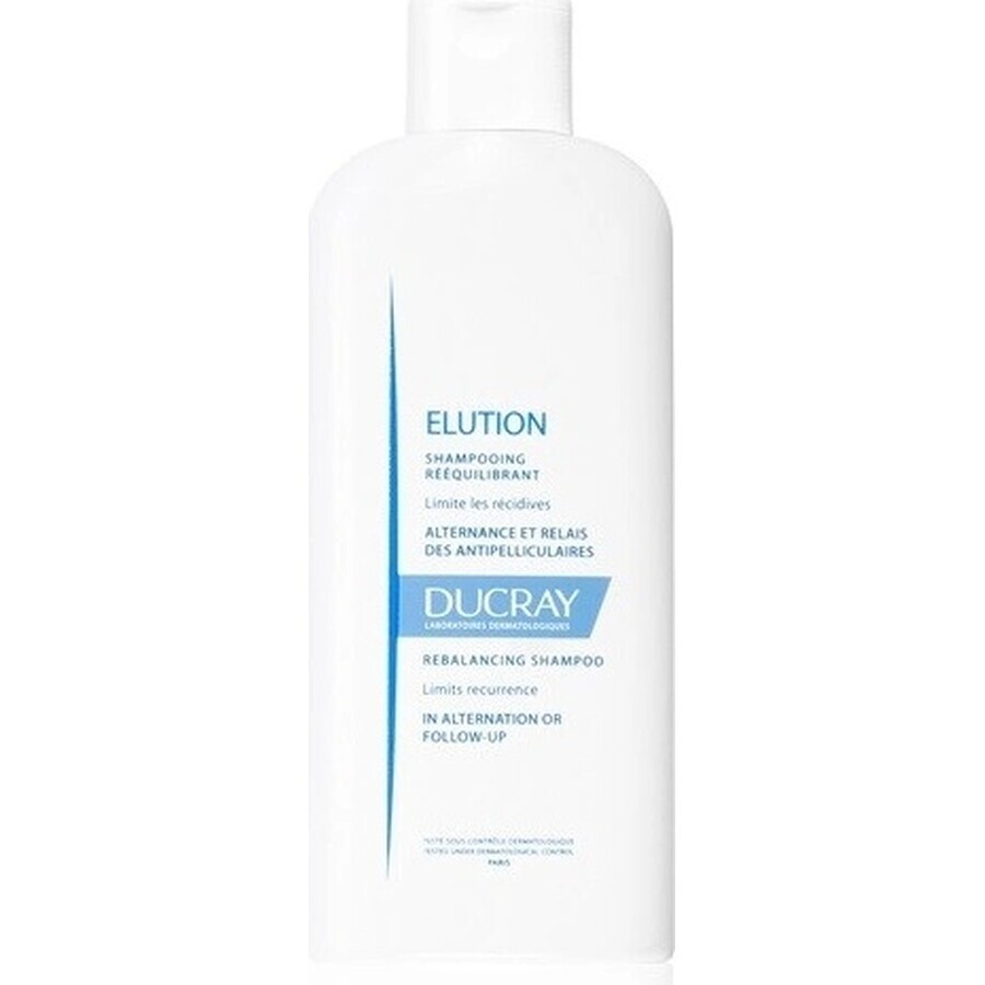 DUCRAY Elution Hoofdhuid Rebalancing Shampoo 1×200 ml, Hoofdhuid Rebalancing Shampoo