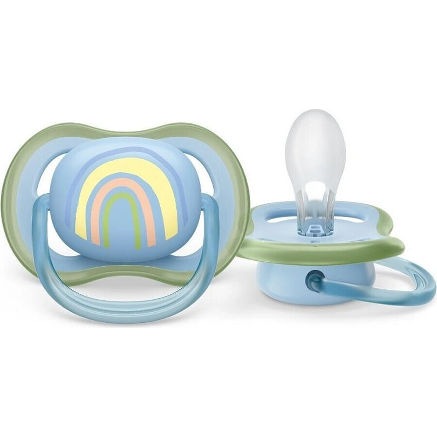 Philips AVENT Philips AVENT Ultra Air Picture Schnuller 0-6m Regenbogen 1 Stück 1×1 Stück, Schnuller