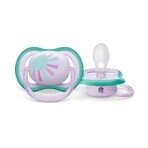 Philips AVENT Philips AVENT Ultra Air Picture Schnuller 0-6m Regenbogen 1 Stück 1×1 Stück, Schnuller