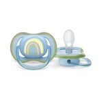 Philips AVENT Philips AVENT Ultra Air Picture Schnuller 0-6m Regenbogen 1 Stück 1×1 Stück, Schnuller