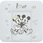 CEBA Disney Minnie & Mickey Soft replacement mat for chest of drawers (75x72) Disney Minnie & Mickey Grey 1×1 pc