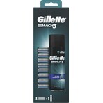 GILLETTE MACH3 8NH + GEL DE RAS 1×1 set, 8 capete de schimb + gel 200 ml