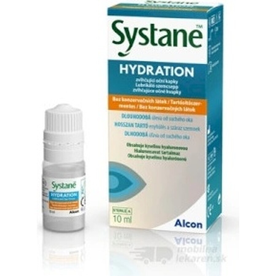 SYSTANE HYDRATION ohne Konservierungsstoffe 1×10 ml, befeuchtende Augentropfen