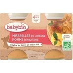 BABYBIO Äpfel, Aprikosen, Müsli (2x 130 g) 2×130 g