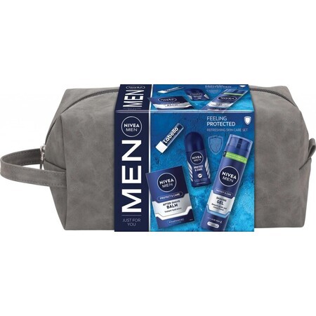 NIVEA MEN BAG PROTECT 1×1 Stück, Geschenkpackung