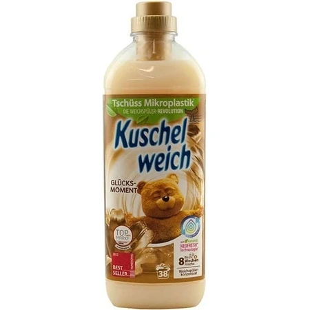 Kuschelweich laundry conditioner - Moment of Happiness, 38 washes 1×1 l