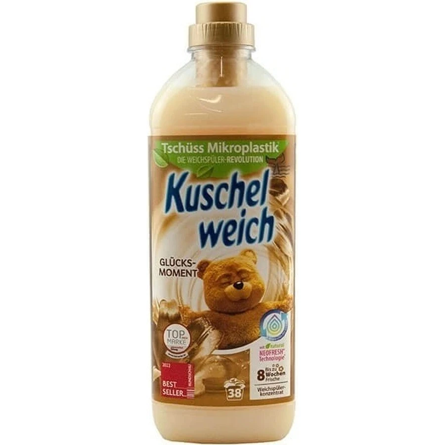 Kuschelweich laundry conditioner - Moment of Happiness, 38 washes 1×1 l
