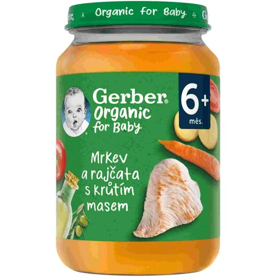 Gerber Bio Fleisch- und Gemüsesnack 1×190 g, Snack