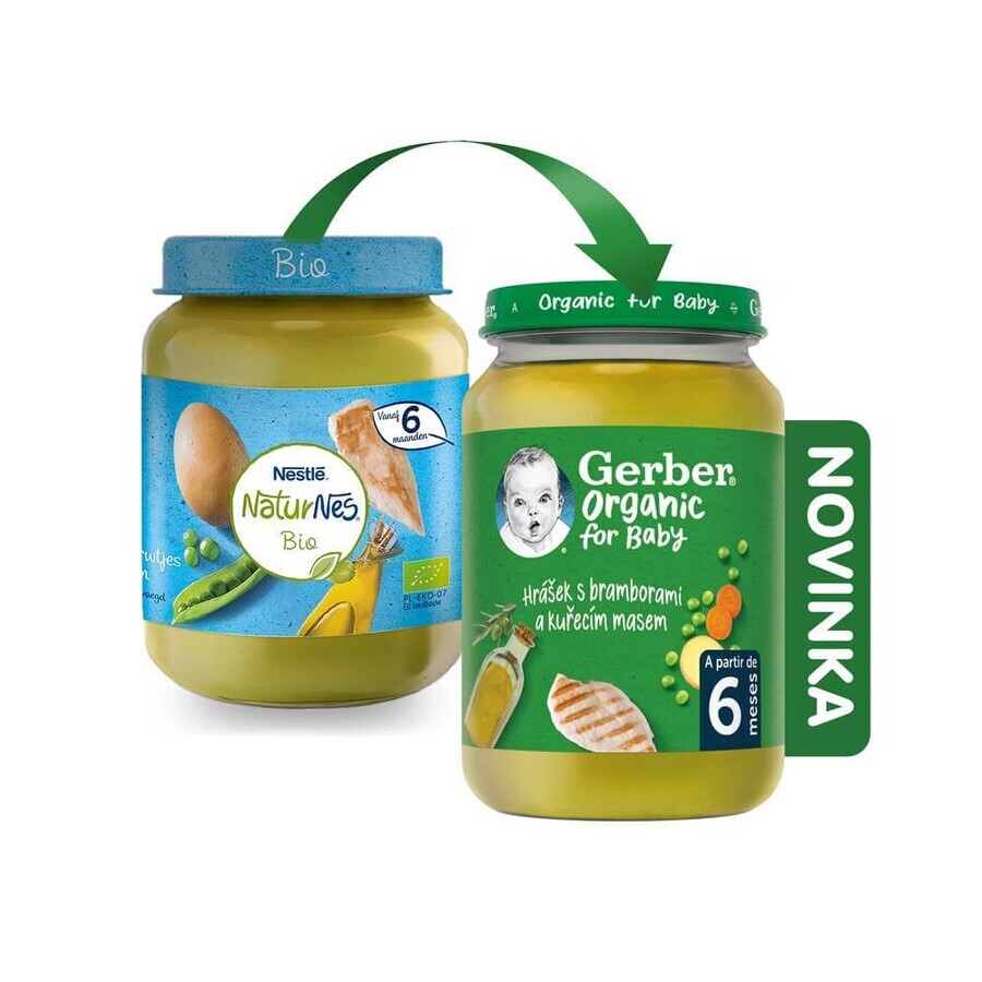 Gerber Bio Fleisch- und Gemüsesnack 1×190 g, Snack