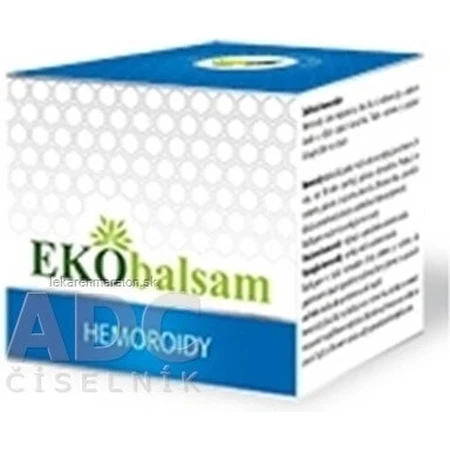 ECObalm STOP HEMOROIDS 1×50 ml, Balsam