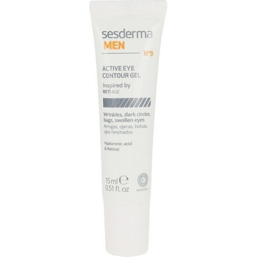 Sesderma MEN ACTIVE Eye Gel 1×15 ml, gel de ochi pentru bărbați