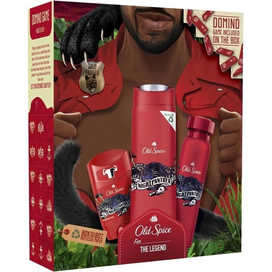 OLD SPICE SPRAY NIGHT PANTHER 1×150 ml, deodorant