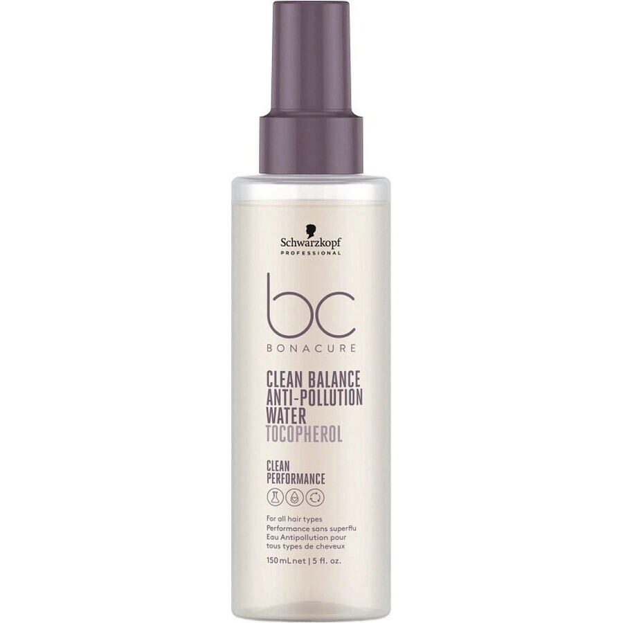 Schwarzkopf Professional Protección Capilar Contra la Contaminación Clean Balance 1×150 ml, loción capilar