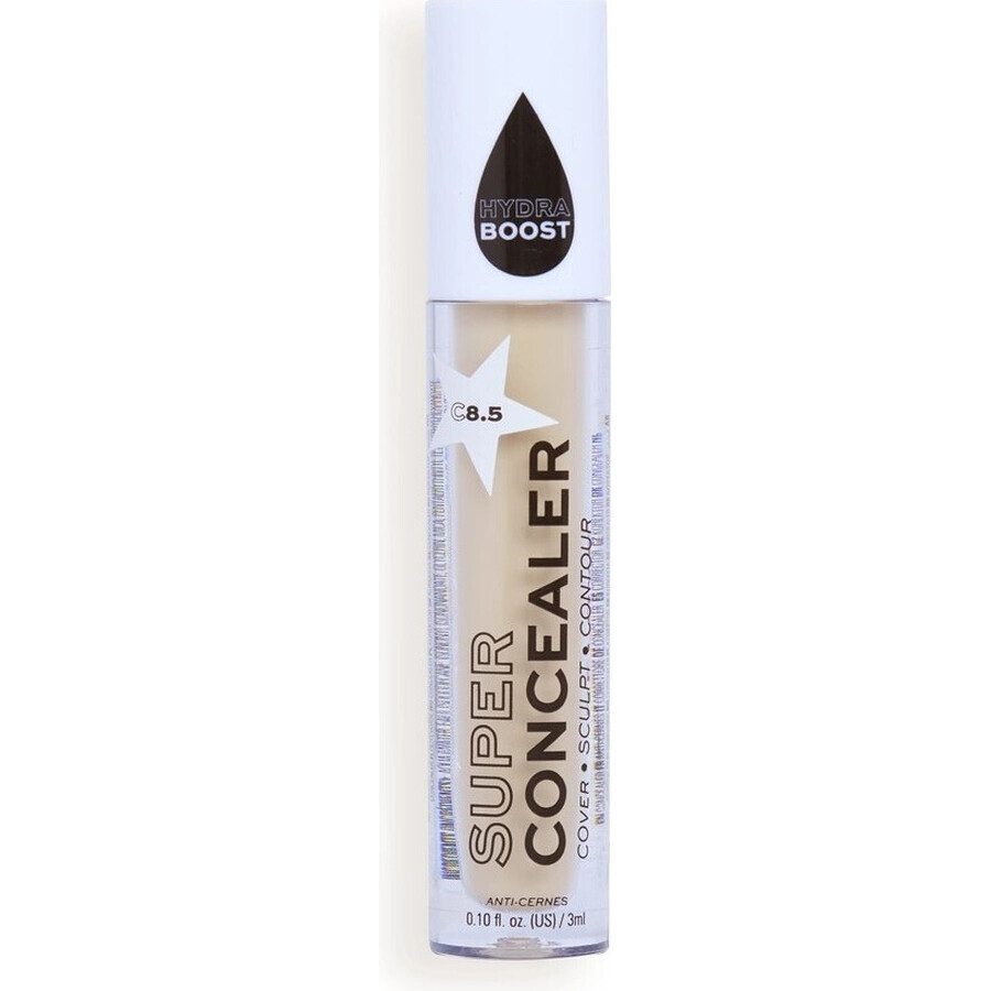 Revolution Relove, Super Concealer Radiant Matte C0.2, Abdeckstift 1×3 ml, Abdeckstift