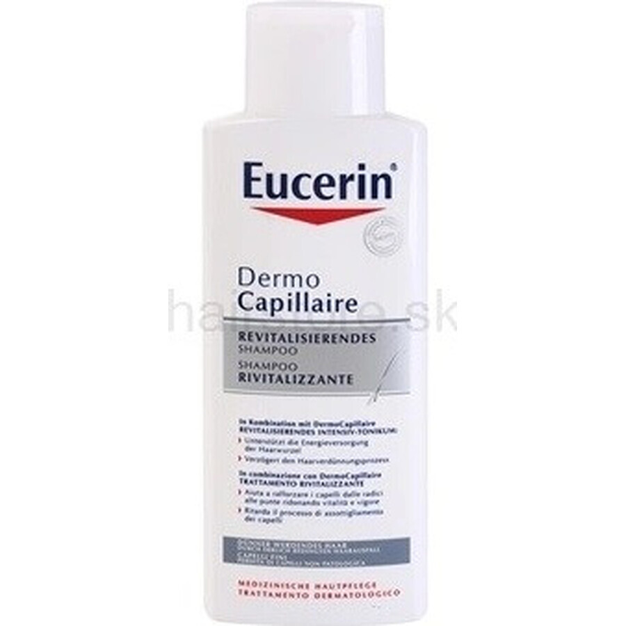 Eucerin DermoCapillaire shampoo tegen haaruitval 1×250 ml (revitaliserend)