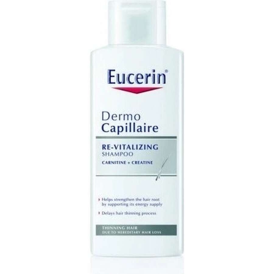 Eucerin DermoCapillaire shampoo tegen haaruitval 1×250 ml (revitaliserend)