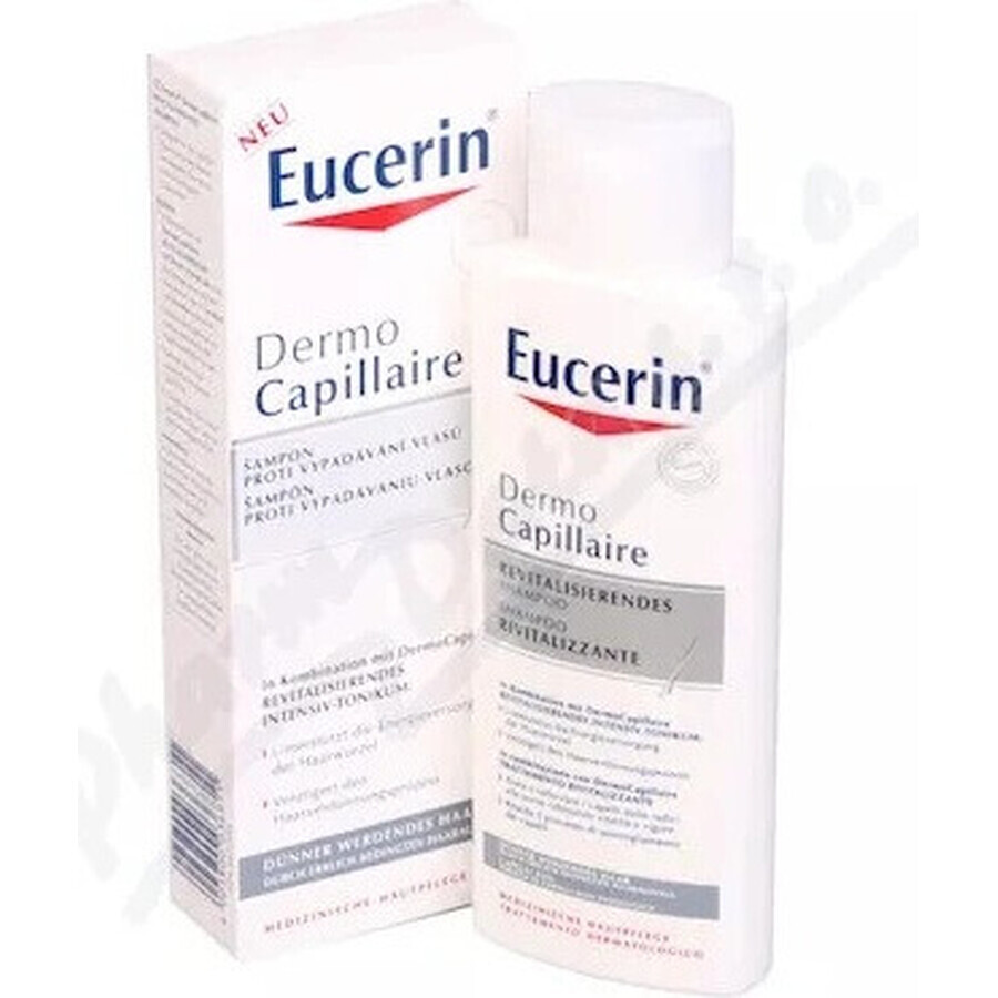 Eucerin DermoCapillaire shampoo tegen haaruitval 1×250 ml (revitaliserend)